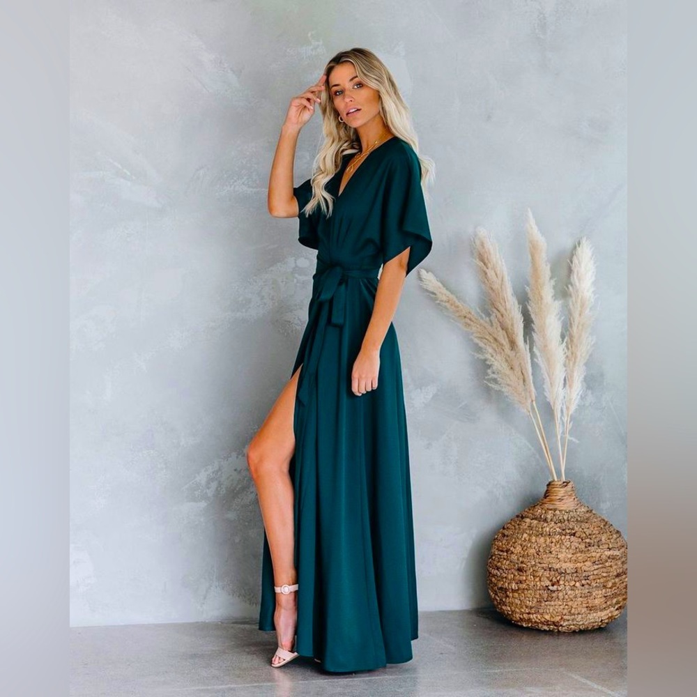 Vici Wrap Maxi Dress